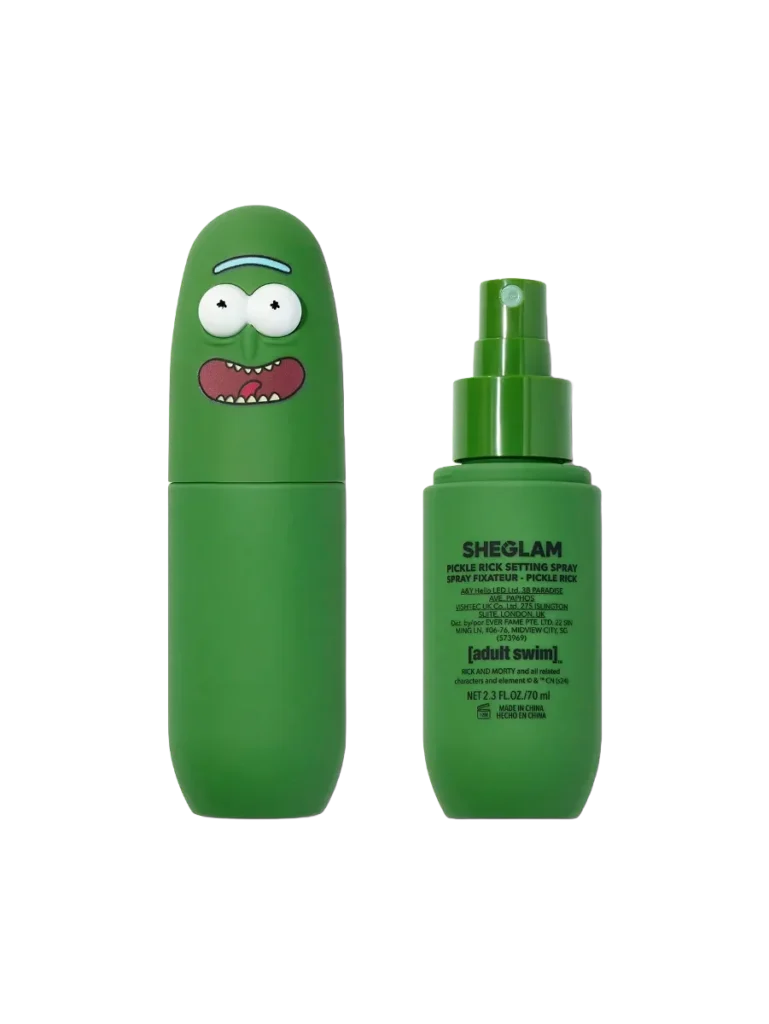 Rick and Morty X SHEGLAM Pickle Rick Setting Spray